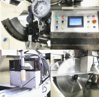 5 ašių CNC langų ir durų profilių pjovimo pjūklas