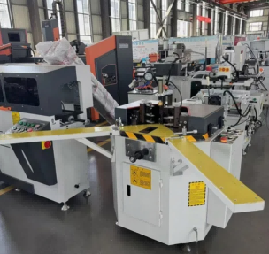 Didelės apkrovos 140 mm aliuminio profilio kampų užspaudimo mašina