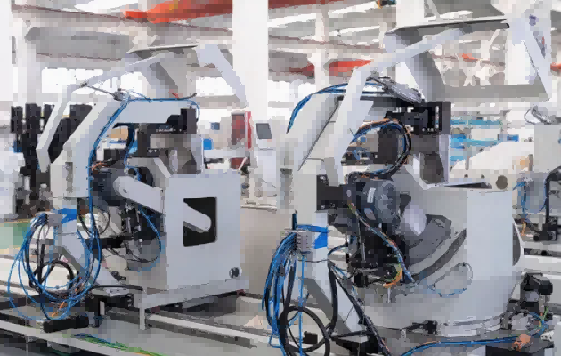 Pramoninės klasės 5 ašių CNC kombinuotas įstrižinis pjūklas